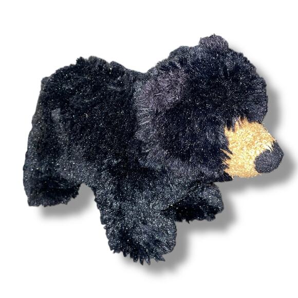 Douglas Plush Black Bear Cub Charcoal Stuffed Animal Cuddle Toy 3768 Nursery 10" - Picture 5 of 13